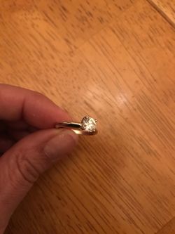 Diamond solitaire Ring