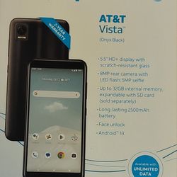 AT&T Vista Prepaid Cell Phone