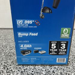 Hart 15” String Trimmer And Blower Kit 