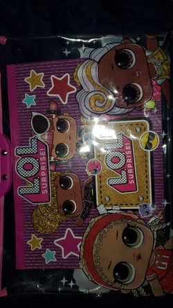 L.O.L Surprise Notebook and Stickers