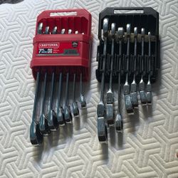 Brand New Craftsman Ratchet Wrenches Metric And Standard 