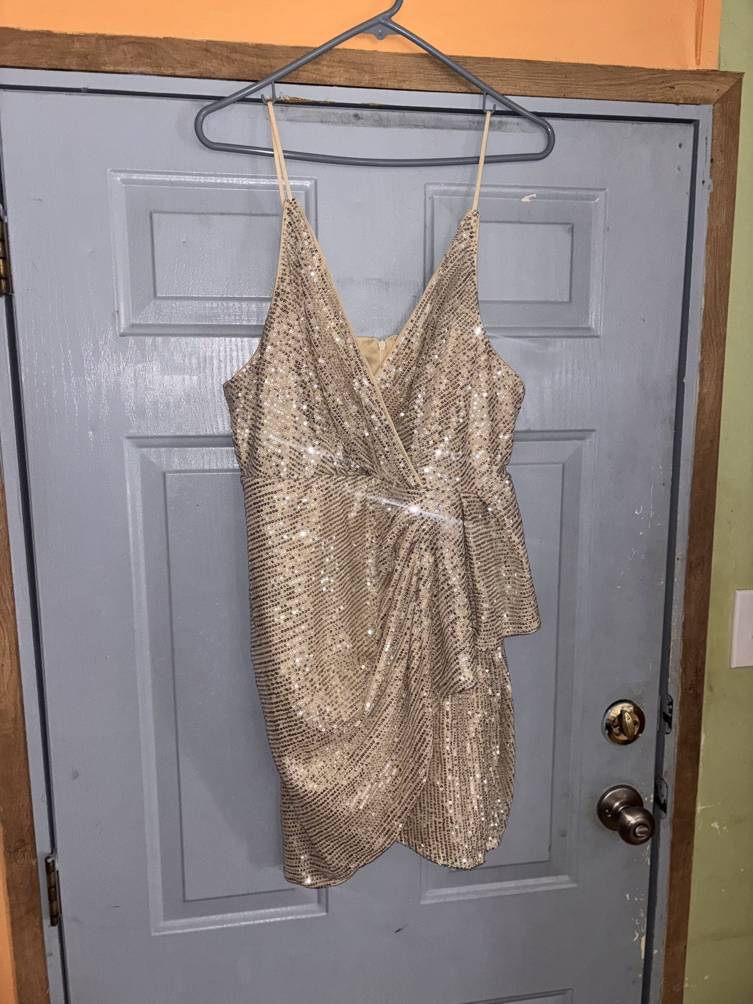 Gold Dress