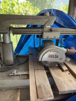 Old Delta Radial Saw