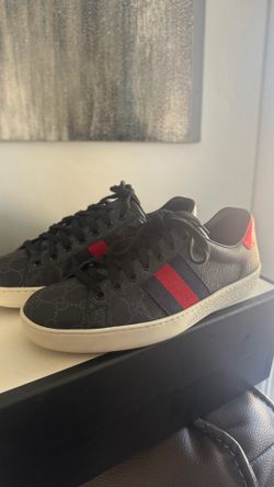 Gucci shoes “Black Grey" monogram