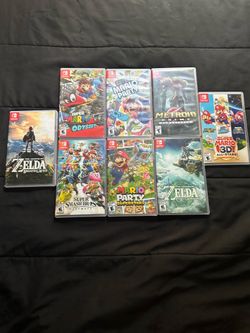 Nintendo Switch Games, -$5 if you buy more than one.