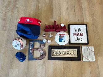 Baseball room decor