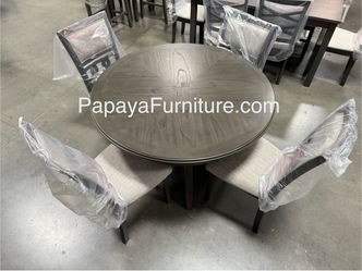 Clearance Round Dining set, Round table and chairs, Table, chairs, Round Table Top, Kitchen Table,  Dining Chairs, Table and Chairs . Dimensions 42” D