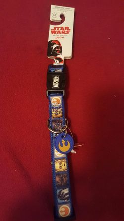 Star Wars medium dog collars