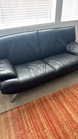 3 leather couches