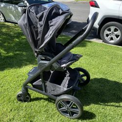 Nuna MIXX Next Stroller – Excellent Condition (Granite/Caviar Black)