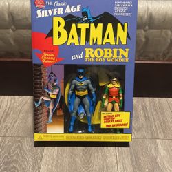 CLASSIC BATMAN AND ROBIN ACTION FIGURE SET