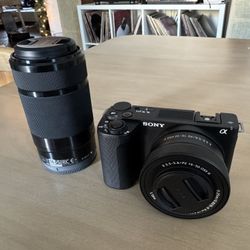 Sony ZV‑E10 II Creator Kit (2 Lenses) — Clean / No Scratches