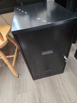2 drawer file cabinet
