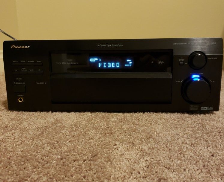 Pioneer VSX-D912-K 300 Watt Home Theater AM/FM Amplifier Receiver