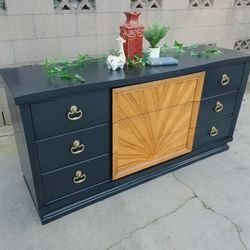 Gorgeous Black Long MCM Dresser