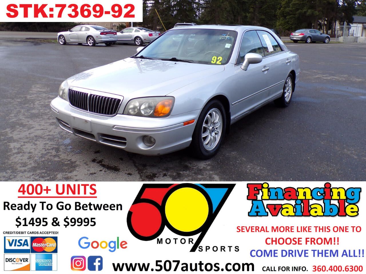 2003 Hyundai XG350 for Sale in Roy, WA OfferUp
