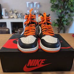 Size 10 - Jordan 1 Retro High 'Electro Orange'