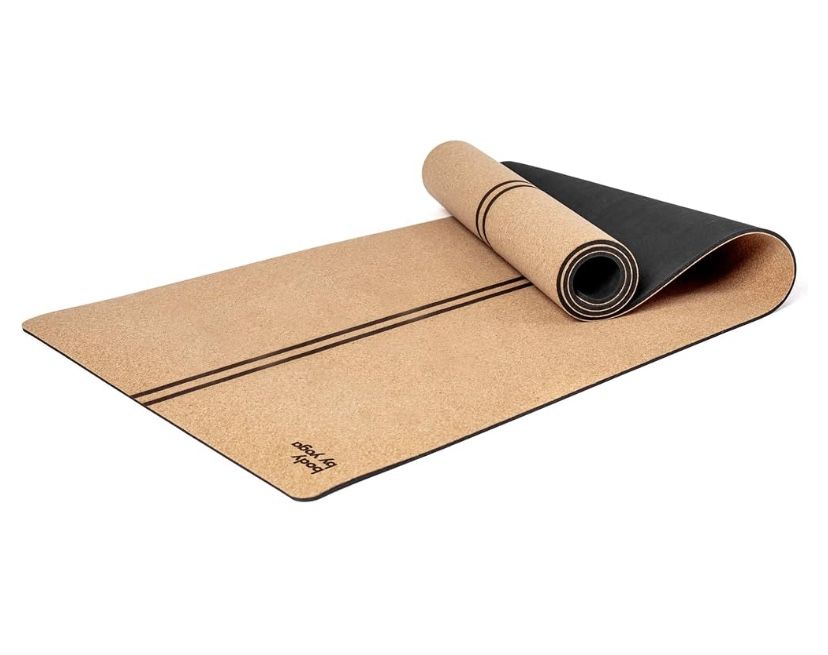 Body By Yoga Luxury Cork Yoga Mat