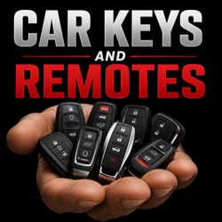 Car keys and remotes