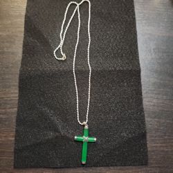 Silver Chain 925 With A Cross