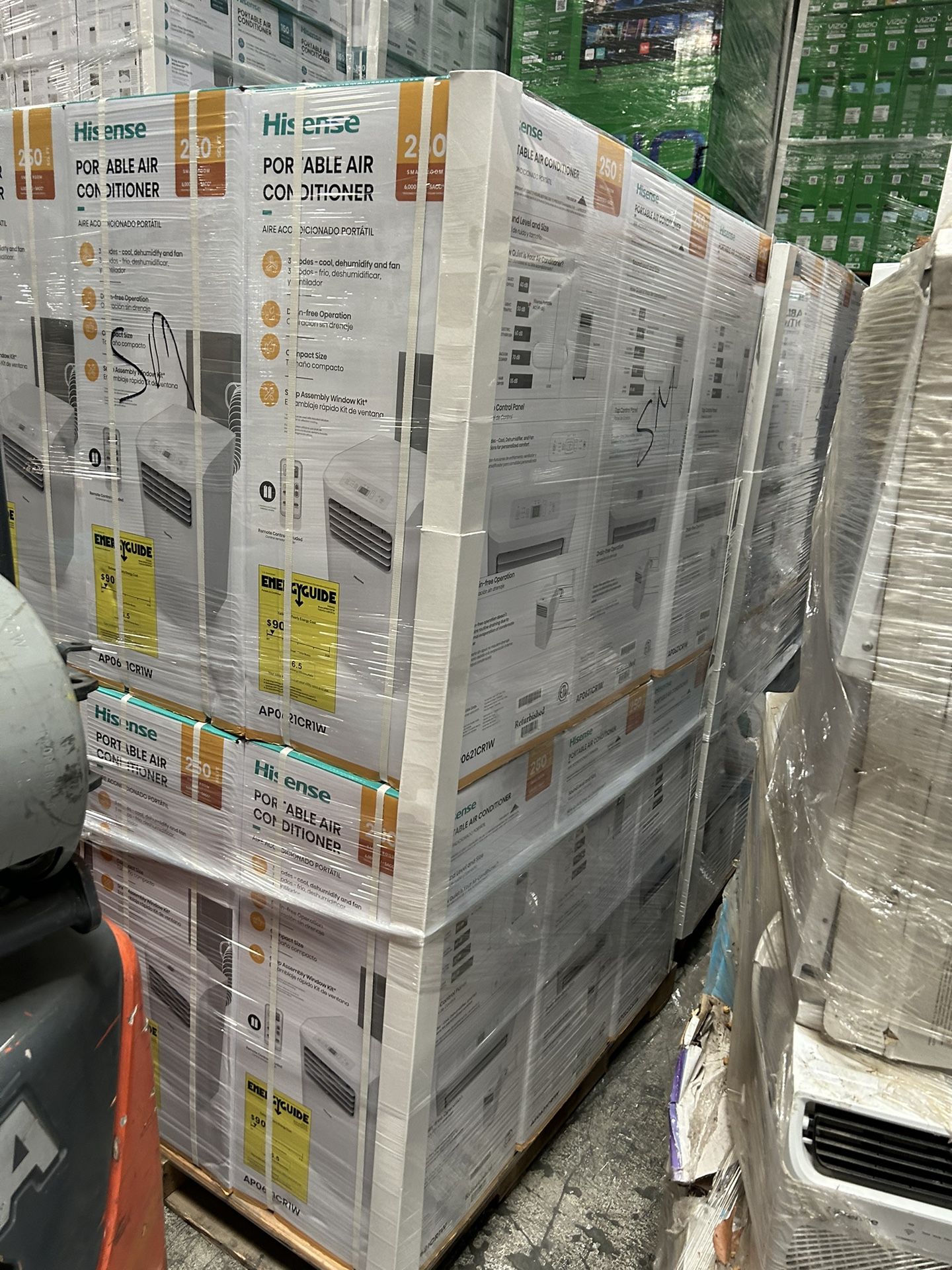250 Sqft Hisense Portable Air Conditioner 6,000 BTU