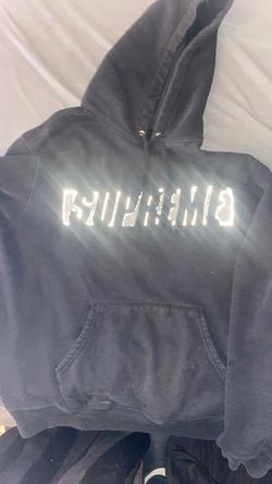 Black Reflective Supreme hoodie