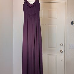 Purple dress