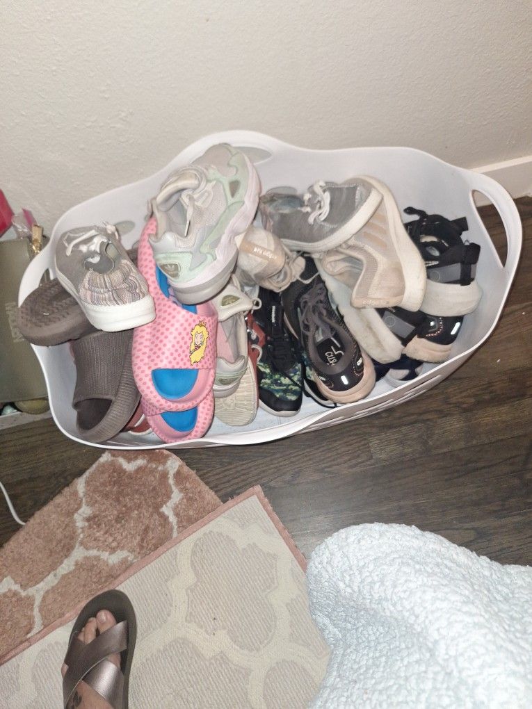 Basket Of Shoes