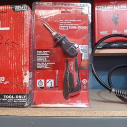 MILWAUKEE M12 12-VOLT  SOLDERING IRON CAUTING TOOL ONLY