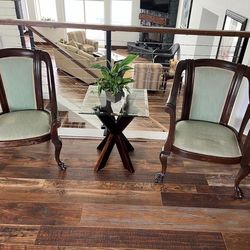 Two Unique Antique Chairs