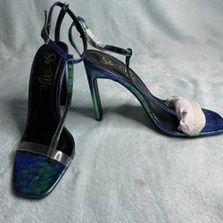 Blue-Green Heels