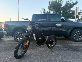 Talon T767 72V Dirt Bike with Pedals