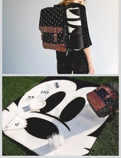 Mickey Mouse Picnic Backpack used