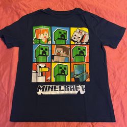 Minecraft™ Gender-Neutral Graphic T-Shirt for Kids
