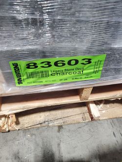 Pave Stone Charcoal Grey Retaining Wall.  2 Pallets