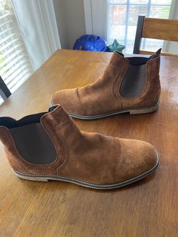 Public Opinion Men’s Chelsea Boot - Brown Suede
