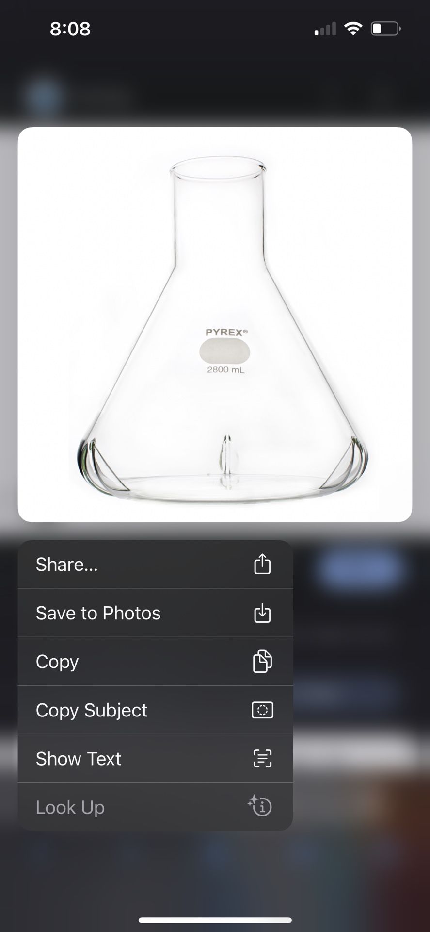 Pyrex 4423 2xl Borosilicate Glass Wide Mouth Fernbach-Style Culture Flask with Baffles, 2800ml Capacity