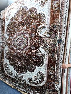 Large Persian-Style Area Rug