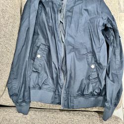 $5 Small Women Navy Blue Jacket