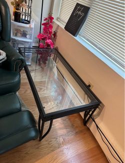 Glass table
