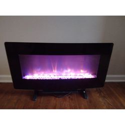 FEBO ELECTRONIC FIREPLACE PRACTICALLY NEW