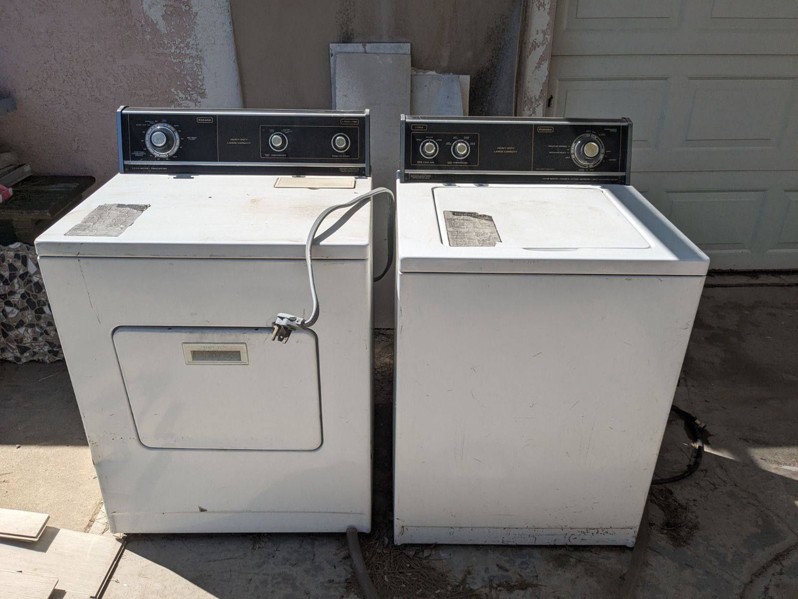 Kenmore Estate Washer and Dryer