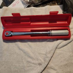 Snap-on 3/8 Drive Fixed Head 15-100 Ft Lbs Torque Wrench 