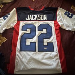Fred Jackson Signature Beckett Authenticated jersey