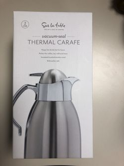 2 liter vacuum sealed thermal carafe