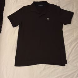 Medium Brown Psycho Bunny Polo 