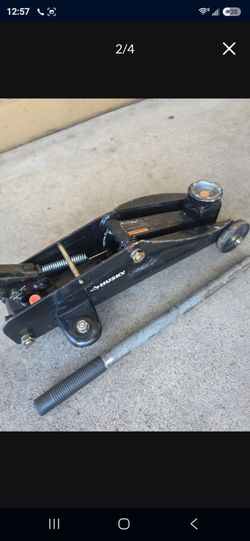 The Husky 2-Ton Hydraulic Trolley Jack