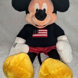 Rare Jumbo Mickey Mouse Plush