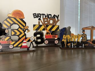 Construction Party Decor