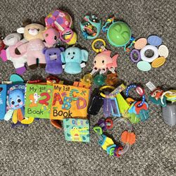 Newborn-9m Toy Lot